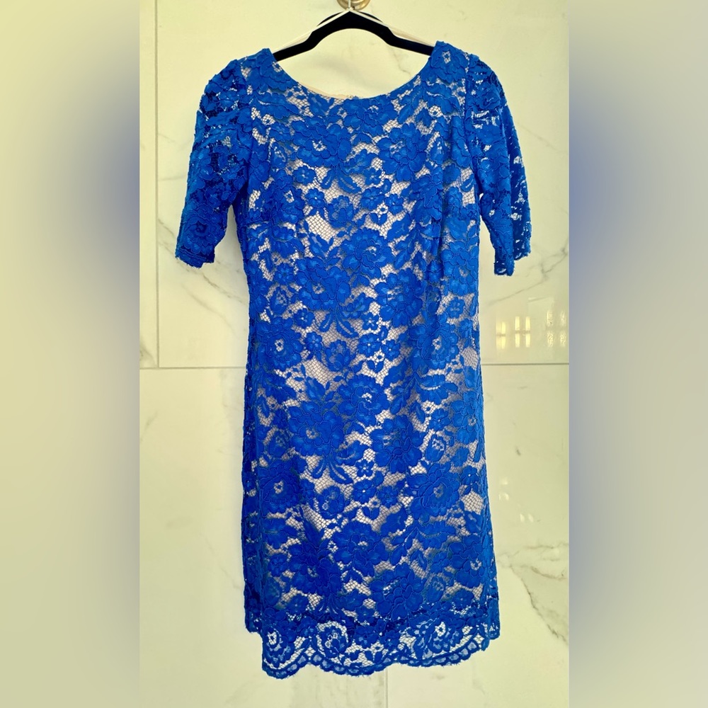 Blue Cocktail Dress